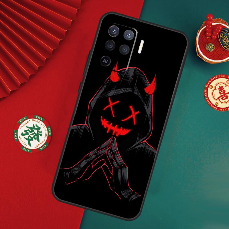 Devil Woman Case For Oppo A78 A98 A58 A38 A18 A54 A74 A94 A80 A60 A40 A96 A76 A16 A15 A17 A57 A5 A6 Pro