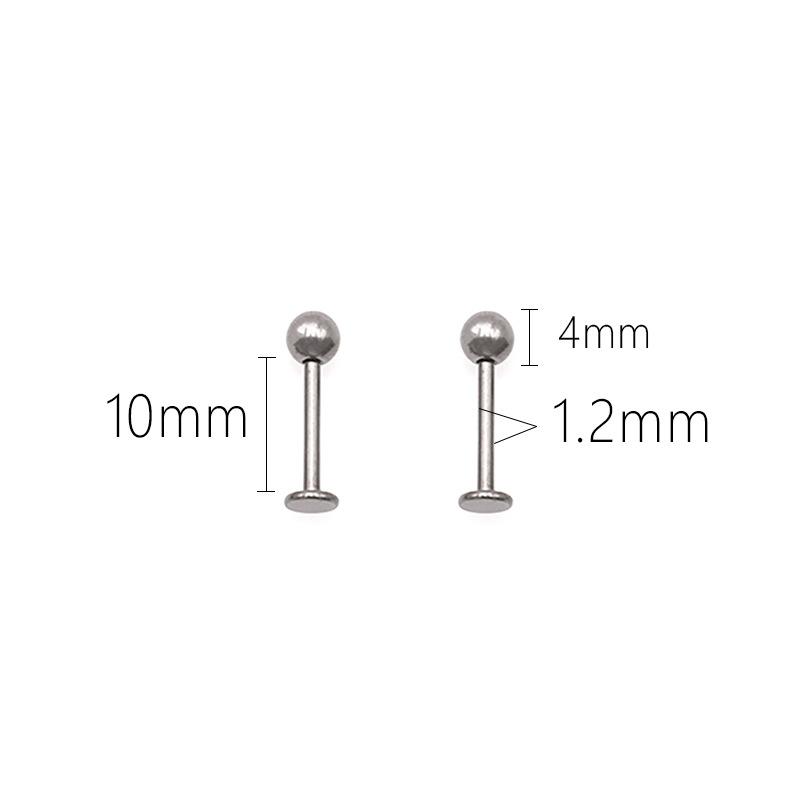 Простые Персонализированные Украшения, Пирсинг Губ, Разные Размеры, Одинаковые Для Мужчин И Женщин, Нейтральные Серьги, Пирсинг Носа Персонализированные Украшения