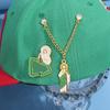 Brooch Pin Alloy Lapel Badge Hat Clip Stylish Breastpin Clothing Accessories for Religious Event and Fashion Enthusiasts