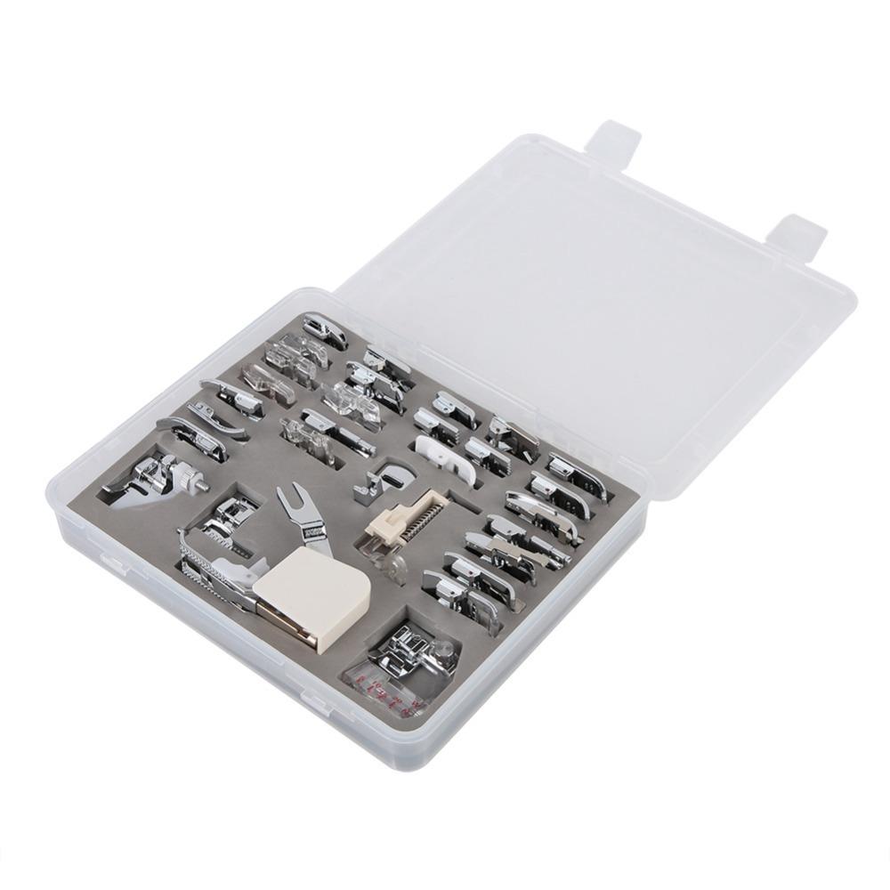 30Pcs Universal compatibility Sewing Machine Presser Foot Multifunctional design Standard general size Sewing Accessories