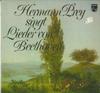 LP Schallplatte HERMANN PREY LEONARD HOKANSON  Hermann Prey Singt Lieder Von Beeth 6520019 PHILIPS Deutschland Klassik Gebraucht
