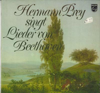 LP Record HERMANN PREY LEONARD HOKANSON  Hermann Prey Singt Lieder Von Beeth 6520019 PHILIPS Germany Classical Used