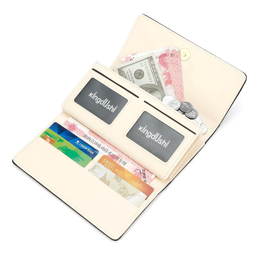 Women's Long Hand Wallet Simple Multi-function Bank Card Change Storage Bag