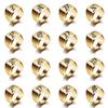 Customized Women Signet Ring Name Letter Pattern Logo Stainless Steel Rings Punk Candid Fashion Jewelry Male Wedding Accessories