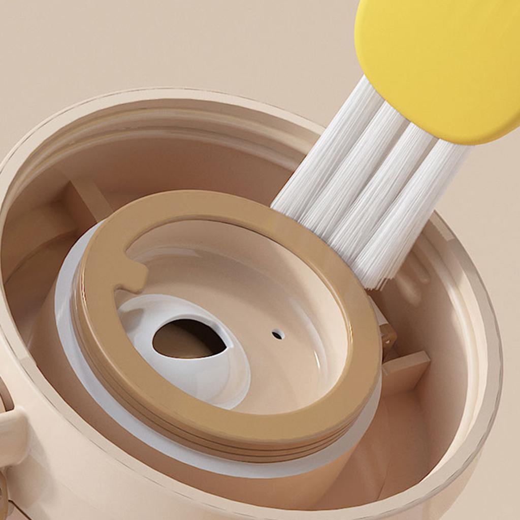 Cup Lid Cleaning Brush, Multifunctional Portable Bottle Cap Cleaning Brush