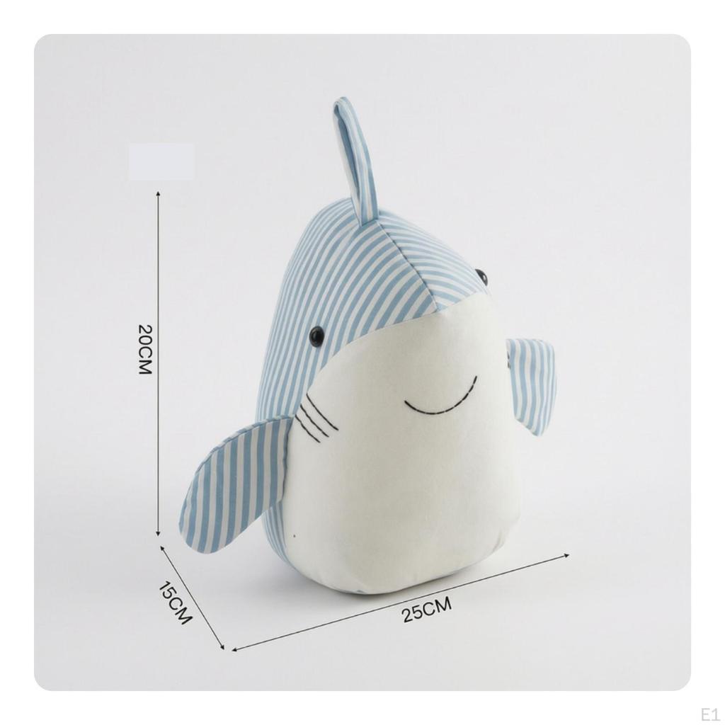 Hai Türkeil Tierförmiger Stoffstopper Weicher Türstopper für Kinder, Kleinkinder,