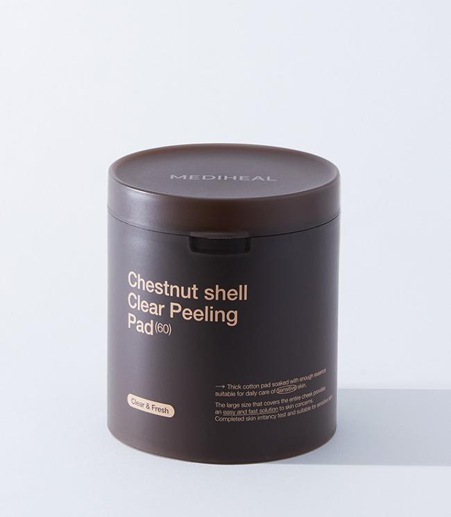 Chestnut Peel Exfoliating Smooth Texture Pads (60 Sheets)