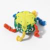 Pet Dog Toy Rainbow Rope Knot Cotton Rope Toy Dog Chewing Toy Durable and Bite-resistant Sound-producing Toy Pet Supplies