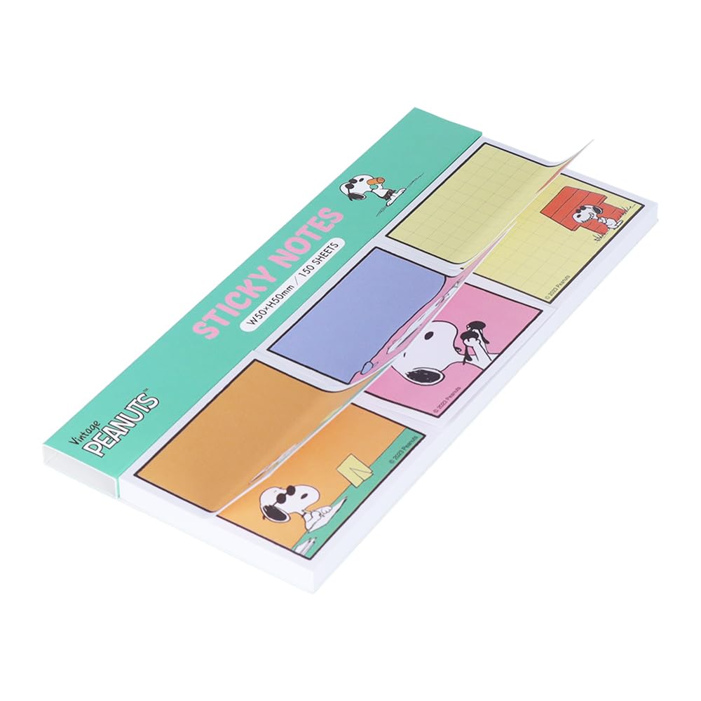 Stationery Snoopy Sticky Notes Memo Pad Comical Scenes Joe Cool S2840227 Sun-Star