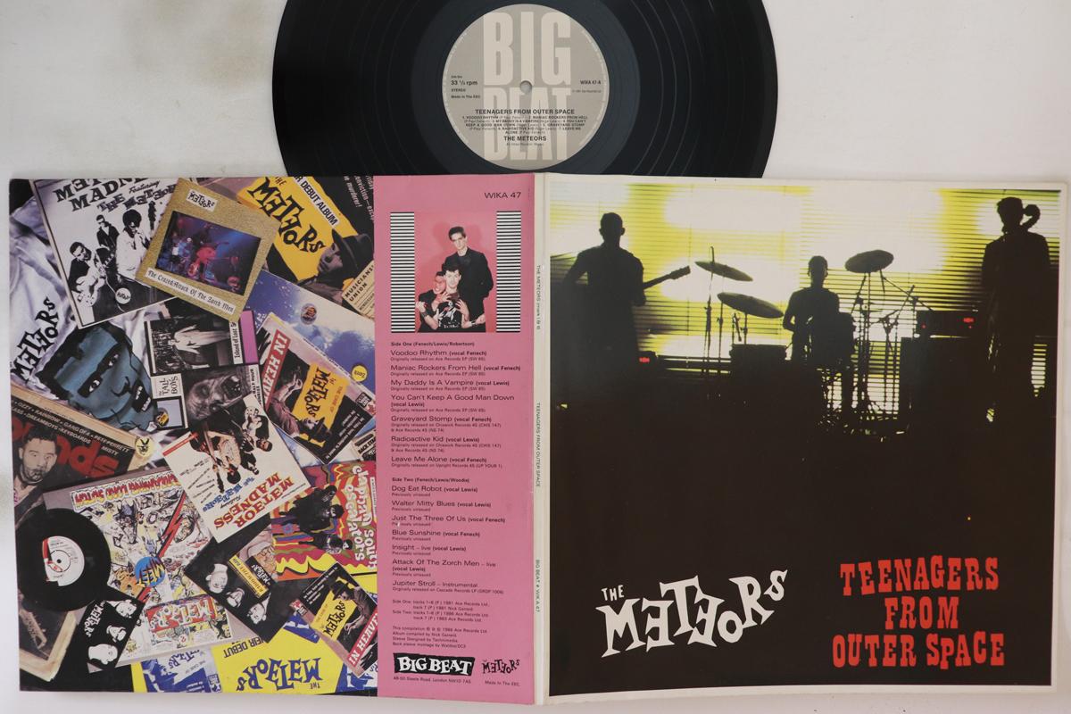 

LP Record METEORS - Teenagers From Outer Space WIKA47 BIG BEAT 1986 UK Rock Used