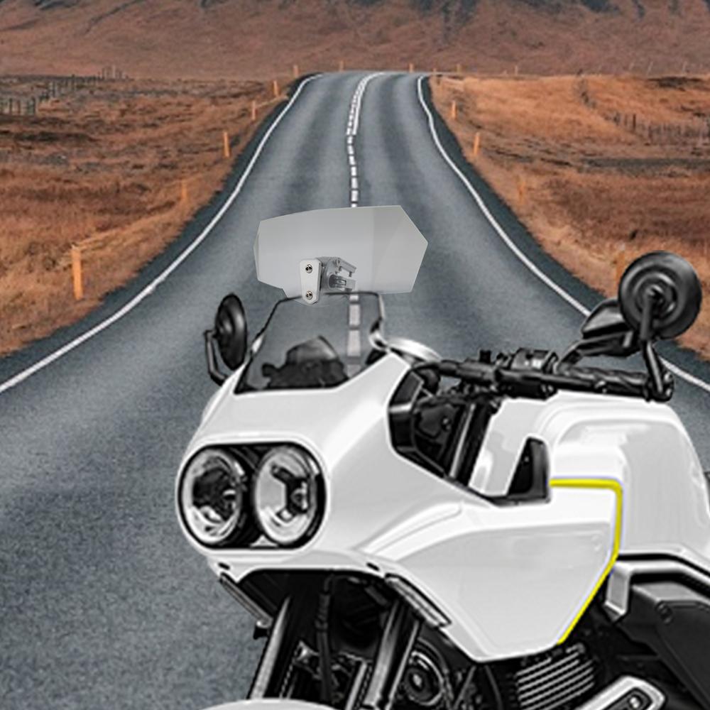 

Ветрозащитный экран мотоцикла Регулируемые удлинительные зажимы Удлинитель ветрового стекла Регулируемый зажим на удлинителе ветрового стекла для мотоцикла серебряный