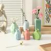 Aesthetic Flower Vases Mini Ceramics Vase Flower Arrangement Vase Nordic Flower Bottle Desktop Ceramic Plant Pot Home Decor