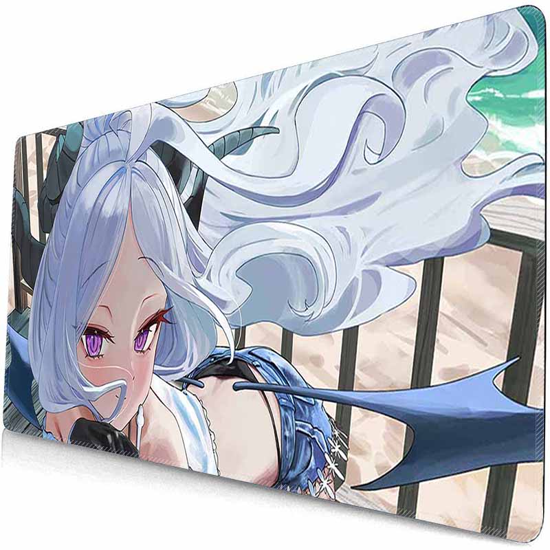 Non-Slip PC B_Blue A_Archive Cool Girl Mouse Pad Colors Mat Hina ACG Gaming Anime Esports Mouse Pad Keyboard Desktop Mat