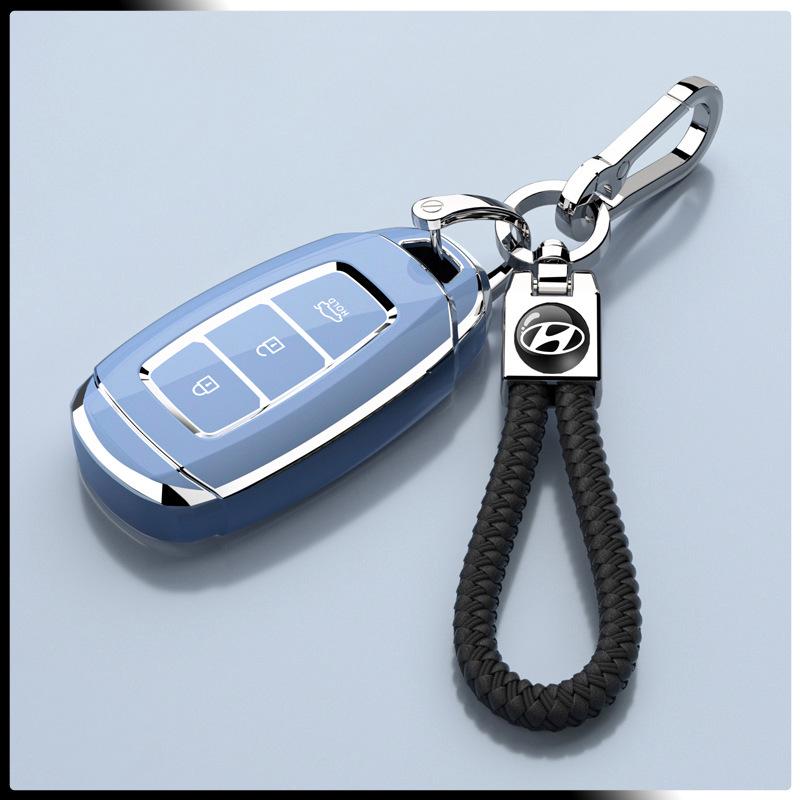 Hyundai MISTRA Luxury Protective Car Key Case - Special Shell for ix35, Compatible with 23 Models for Men and Women