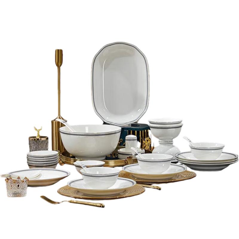 Tanghui Chinese Ceramic Tableware Set