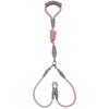 Dog leash Walk dog leash Medium double dog chain Double lead One tow two leads with pet supplies