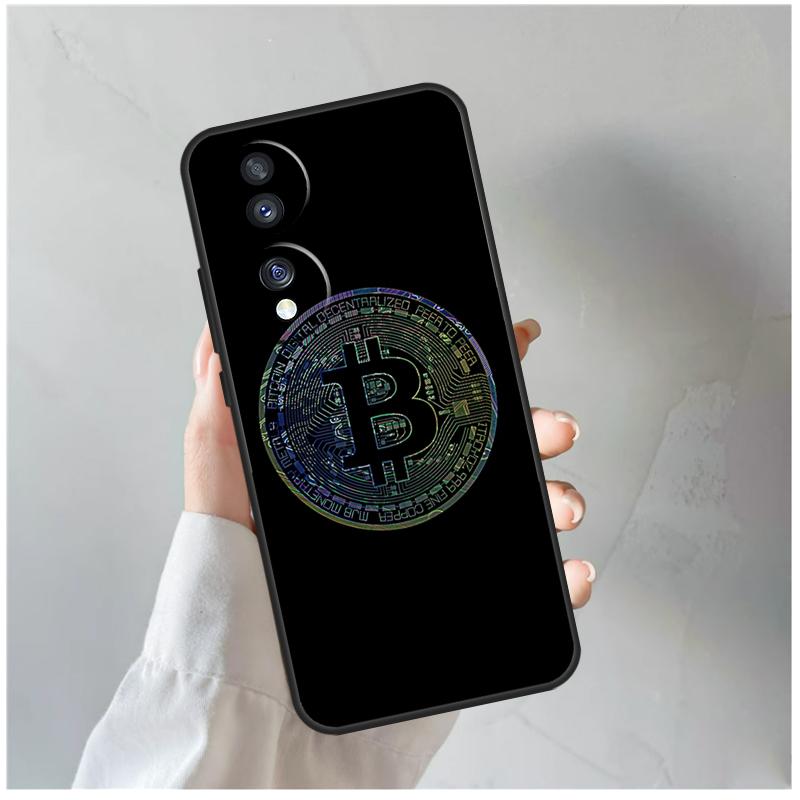 Bitcoin For Honor Magic 8 5 6 7 Pro Case For Honor 200 400 70 90 Lite X8c X8b X9a X9b X9c X9d Win RT