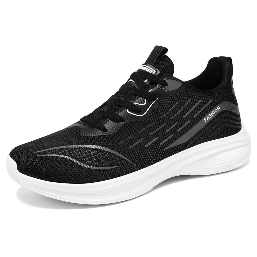 Men's Shoes New Cushioning Casual Shoes Soft Bottom Comfortable Running Shoes Hundred Mesh Breathable Shoes