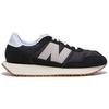 New Balance Nb 237 Comfortable Low-Top Running Shoes Men Sneakers Black White MS237BTW