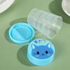 Borraccia pieghevole pieghevole retrattile in plastica portatile Borraccia pieghevole telescopica da viaggio all'aperto Bicchiere da acqua pieghevole