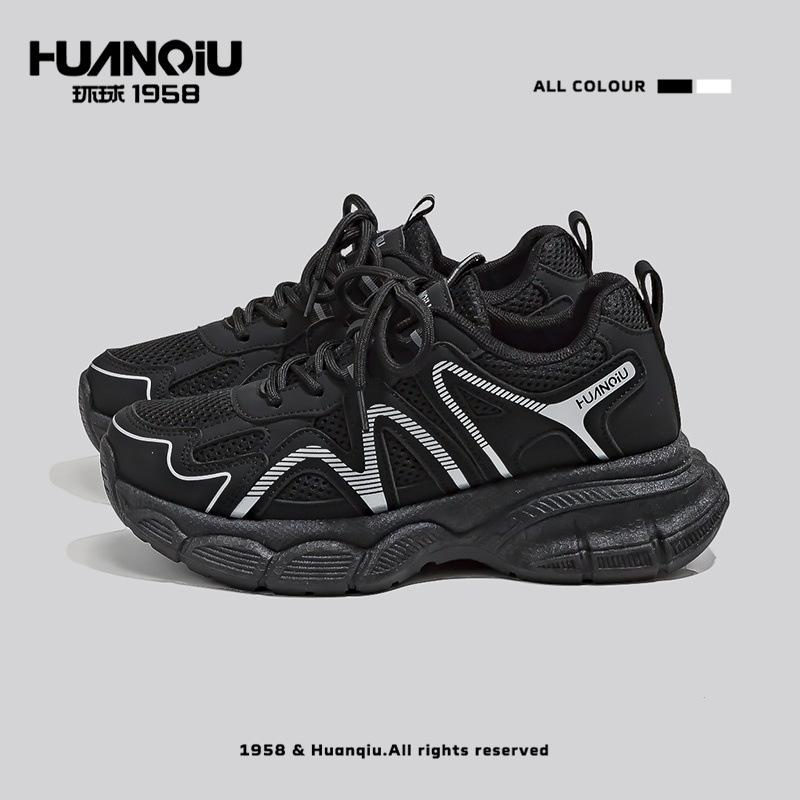 Global 22 summer new platform dad shoes sports heightening casual comfortable lace-up shoes 35