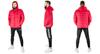 USB heated jacket for women and men, plus size, autumn, insulated, long, xxl, red, size S