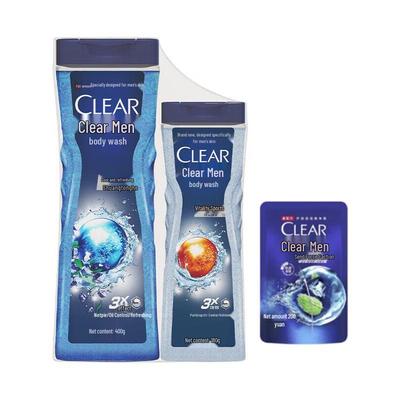 Clear Men Cooling Oil Control Shower & Shampoo Set