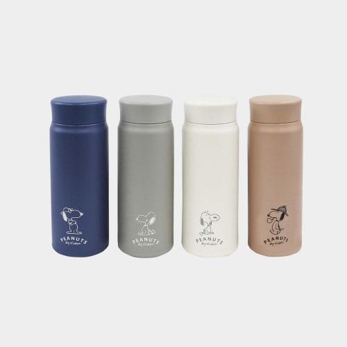 Onishi Ken Seihan PEANUTS SNOOPY Stainless Steel Bottle Gray PD-2911