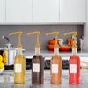 4pcs Pump Dispenser Syrup Bottle Nozzle Pump Durable Kitchen Push-type Pressure