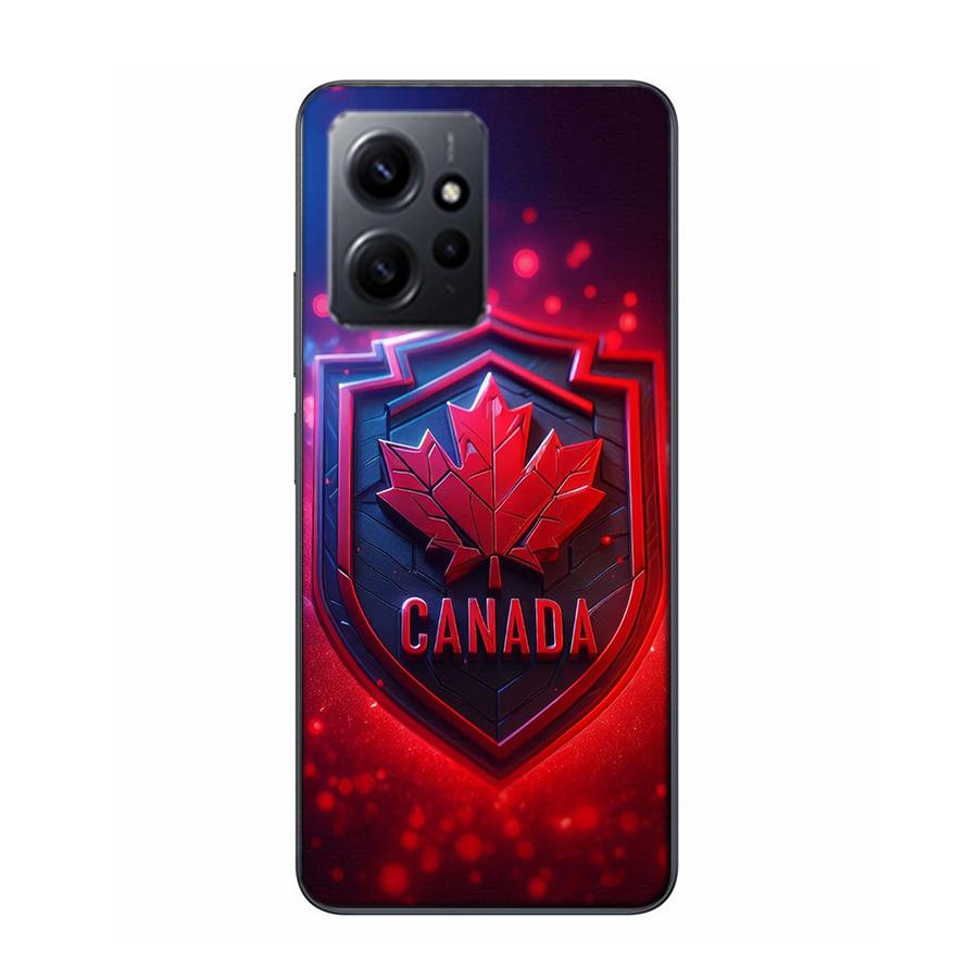 

Canada National Football Team Logo Phone Case For Redmi 12 13C 12C 15C 9 10 10C Note 13 Pro Plus 14 15 Pro 9T 9C 9A TPU Soft Cov Note 14 Pro Plus