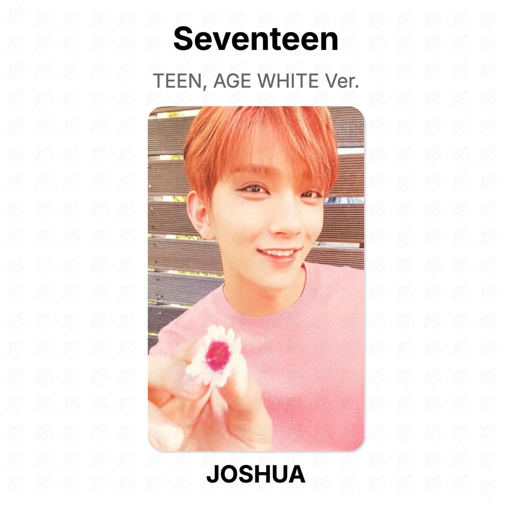 Seventeen TEEN, AGE WHITE Ver. Official Photocard