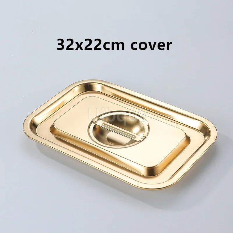 

Золото золотой 304 нержавеющая сталь тарелка поднос для хранения прямоугольный квадратный противень для духовки форма для выпечки блюдо глубокий барбекю кафетерий суповая миска