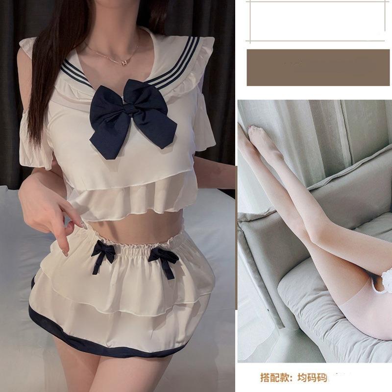 Sex Underwear Pure Desire Wind Maid Uniform Sexy Pure Desire Qqny Sailor J Uniform Perspective Uniform Suit