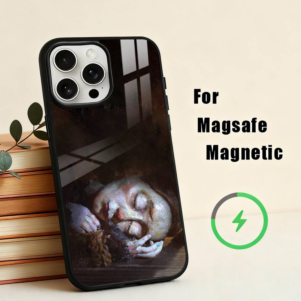 T-The Girl Who Cried Pearls Phone Case For iPhone17,16,15,14,13,12,11 Plus,Pro Max Magnetic For Magsafe Wireless Charging