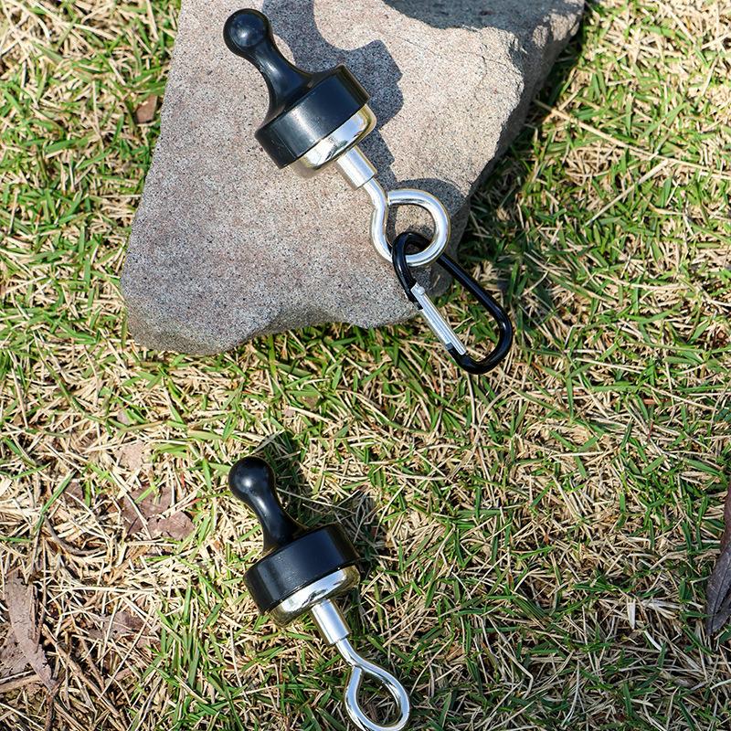 Magnetic Tent Hanger Black (Large), 2-Pack