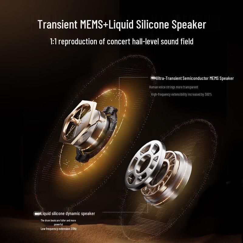 QCY N70 In-Ear Active Noise Cancelling Bluetooth Earbuds