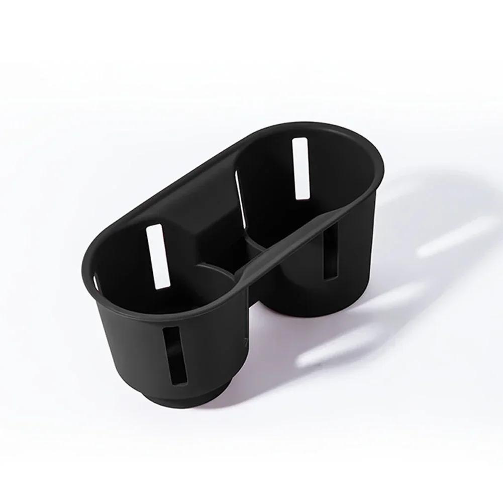 Car Silicone Center Console Organizer Box Cup Holder Wireless Charging Pad Cup Insert Accessories For Porsche Cayenne 2024 2025