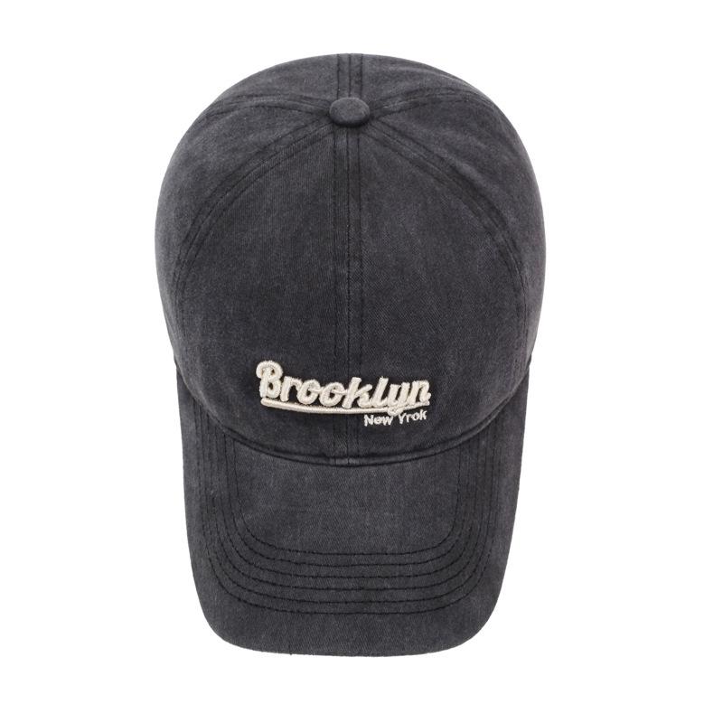 Personalized Embroidered Ripped Slim Baseball Cap - Unisex Trendy Sunshade Cap