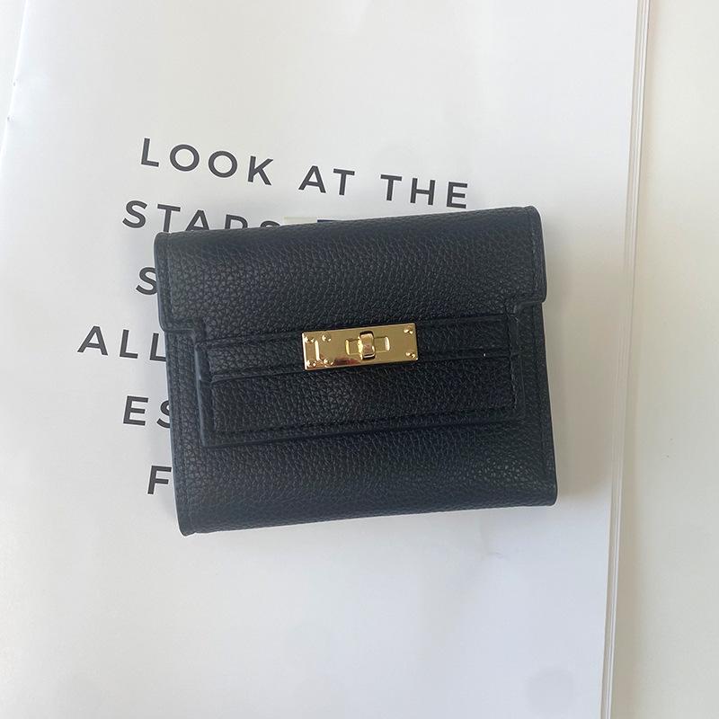 

Европейский и американский женский кошелек-трифолд высокого класса - Стильный короткий клатч