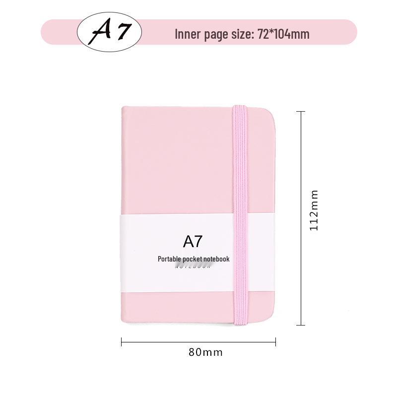 A6 Portable Mini Notebook Diary for Students