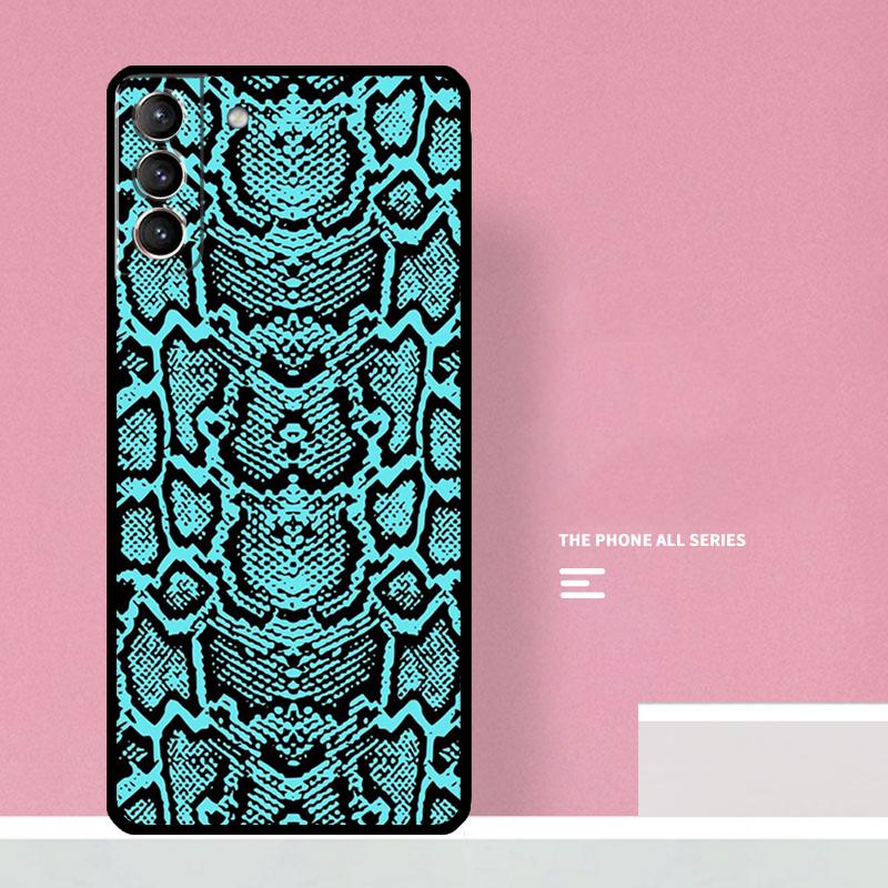 Snake Skin Print Phone Case For Samsung Galaxy S26 S23 Ultra S20 S21 S22 S24 S25 Plus S10 S25 FE Cover Coque