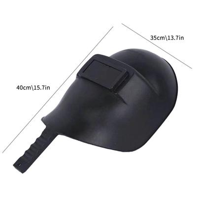Handhållen svetshuva i plast Elektrisk skyddande ansiktssvetsmask Lättviktig Ljusbeständig S B6B1
