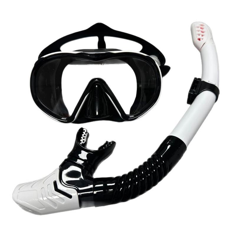 Qianyu Full Dry Snorkel & Myopia Goggles Set