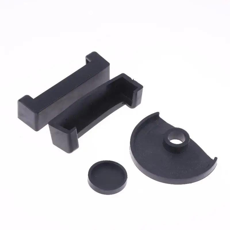 4-компонентные мягкие накладки для мини-тисков, нескользящие резиновые защитные губки для предотвращения царапин 50 чёрный