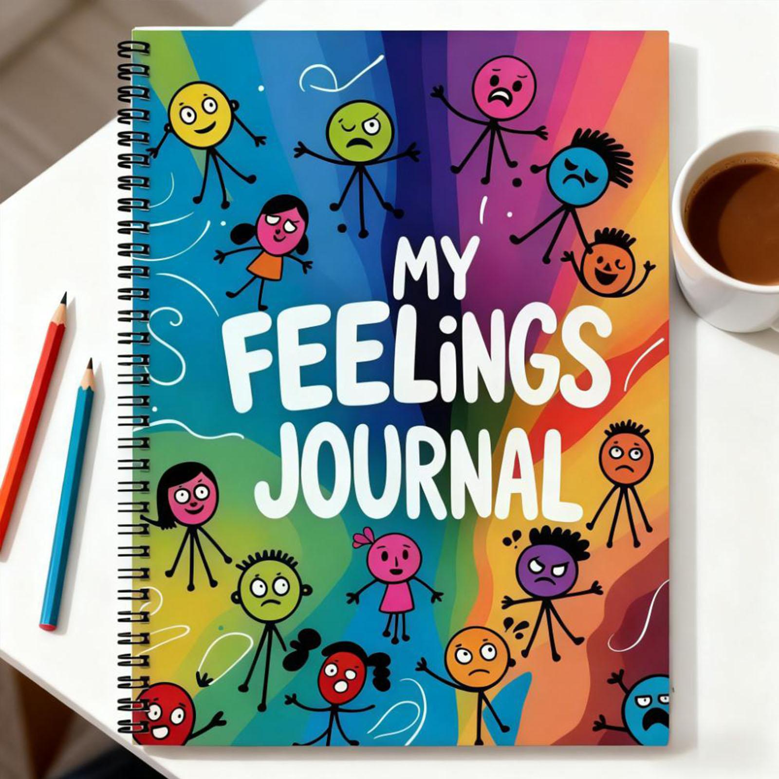 

Психологический блокнот на спирали, Подарок для друзей One Size