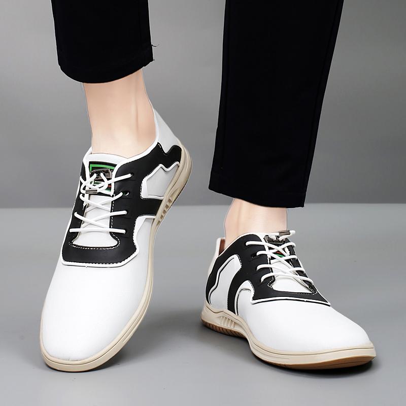 Fashion Outdoor lightweight elastic band design  casual classic breathable Soft Bottom walking  shoes fashionable round-toe sports shoes