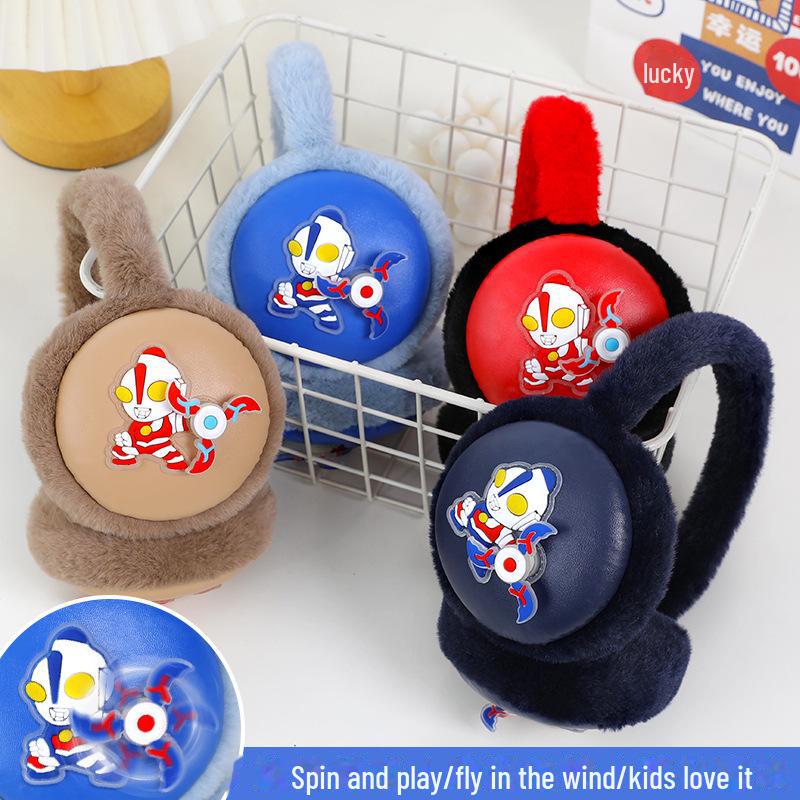 

Зимние плюшевые наушники для мальчиков - Теплая, морозостойкая защита для студентов и детей One Size