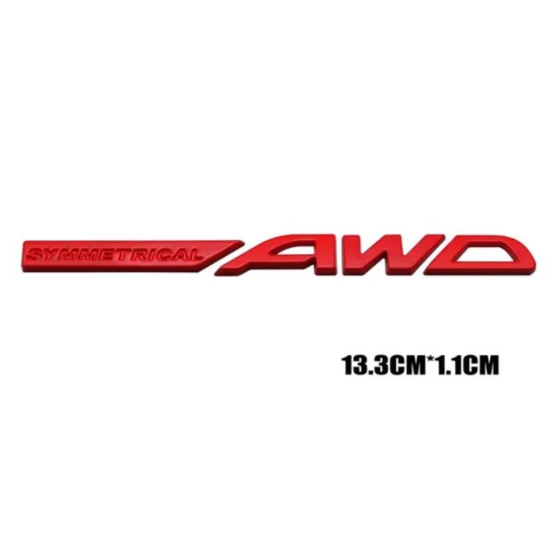 Car Body Sticker Auto Trunk Decorative Badge Decal for SYMMETRICAL AWD Emblem LEVORG STI TRIBECA WRC WRX XV ASCENT