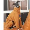 Fashion Italian Greyhound Clothes Brown Stretch Soft Fleece Whippet 4-legged Outing Dog Clothes Greyhound Warm Clothes in Winter