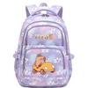 Capybara Print Youth School Backpack Teen Girls Boys Lightweight Multi-Compartment Nylon Bag With Air-Padded Straps